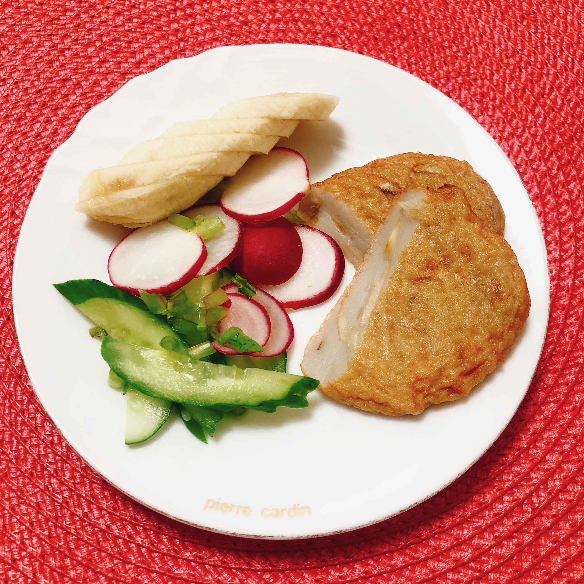 浅漬けとさつま揚げ