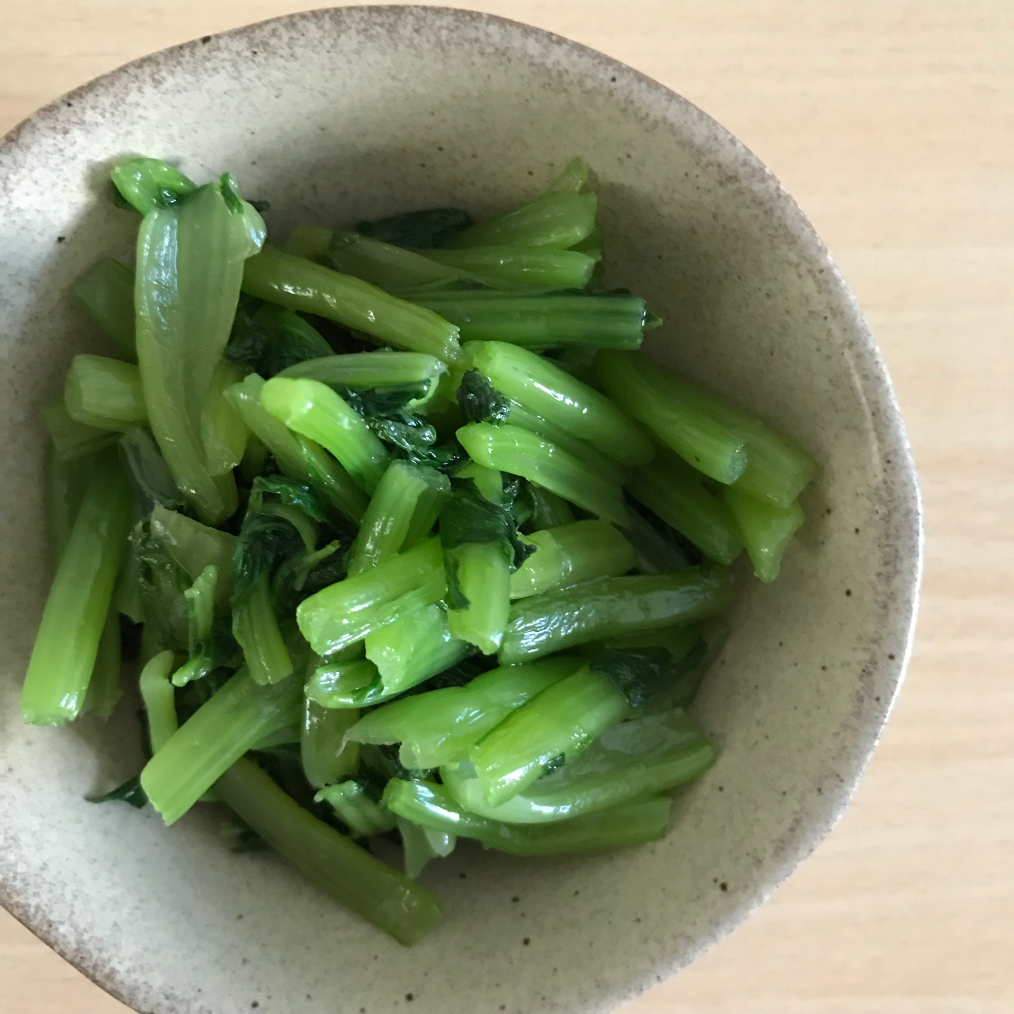 小松菜のごま油和え レシピ 作り方 By Mma05 楽天レシピ
