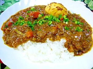 とろとろ牛すじ☆和風カレー