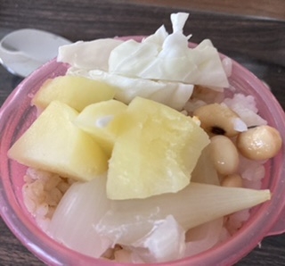 子どもじゃがいも丼