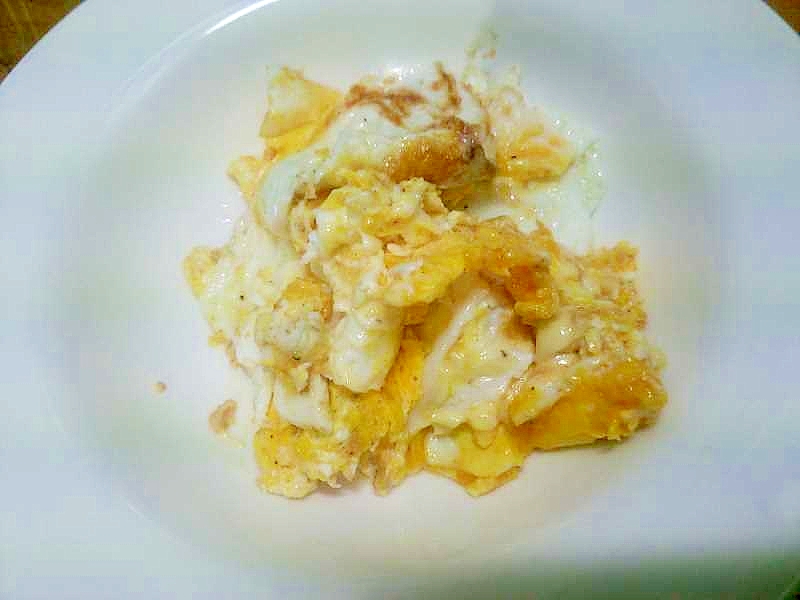 スクランブルエッグ/三玉粉チーズマヨ