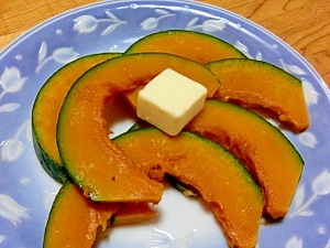 蒸したかぼちゃをバターでいただく かぼバター レシピ 作り方 By もりくーん 楽天レシピ