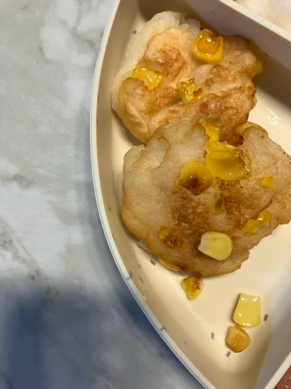とうもろこしのはんぺん揚げ☆コーン増し増し♪