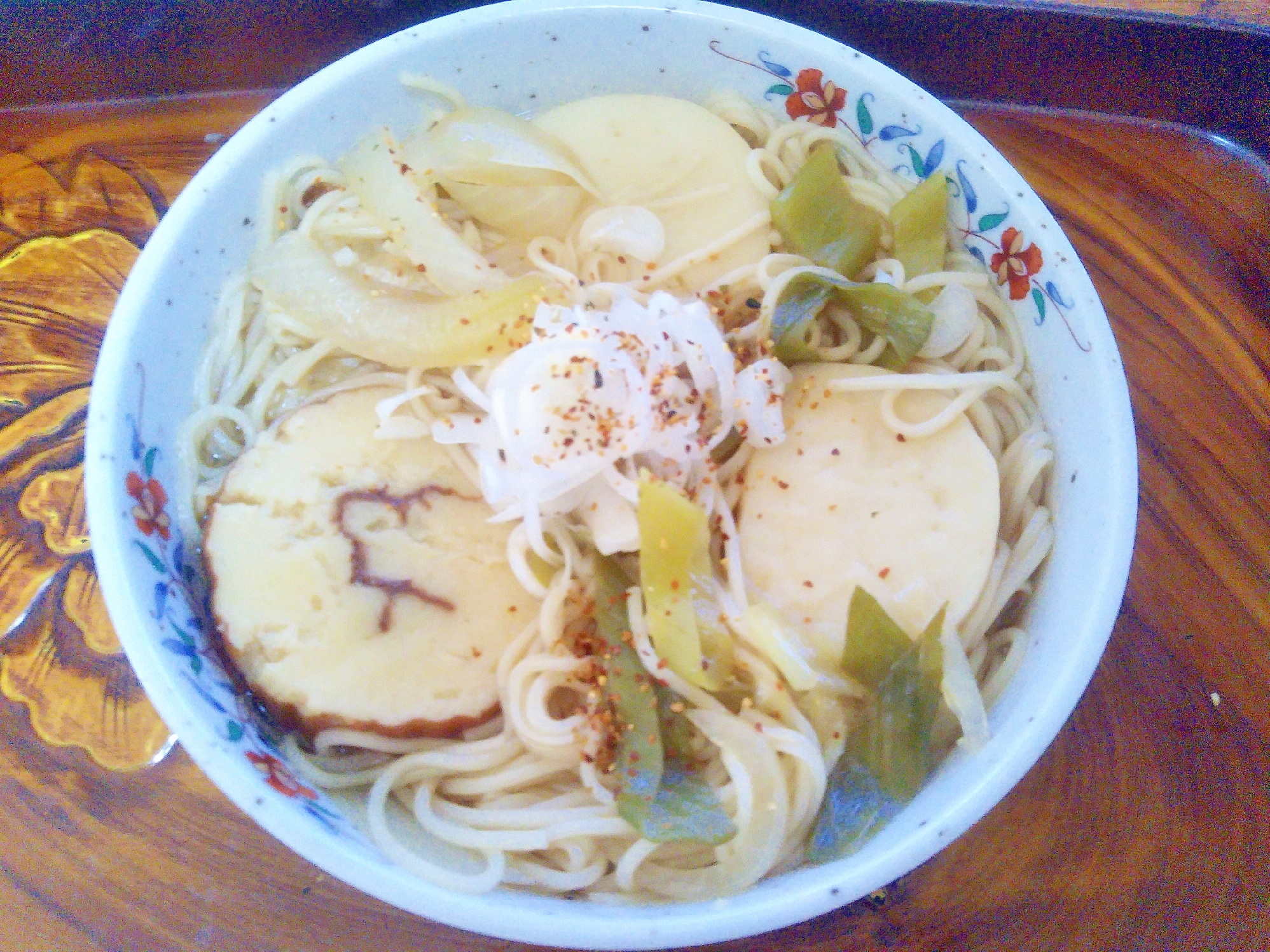 ダブルねぎ温麺