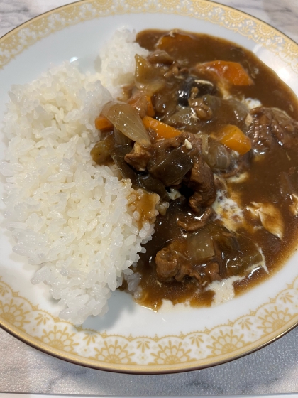 茄子カレー　（我が家の味）