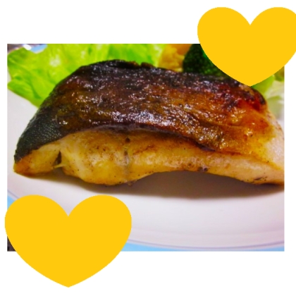 麹味噌漬けの鰆（グリル焼きで）