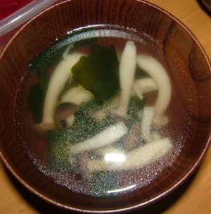【激速】【汁物】【5分】しめじ中華スープ
