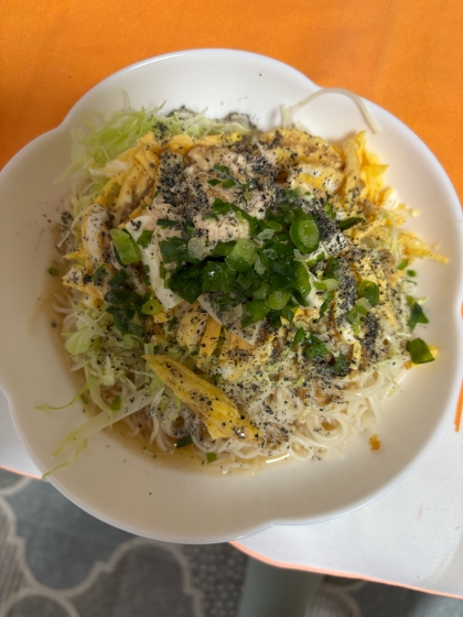 サラダそうめん★ツナコーンマヨ