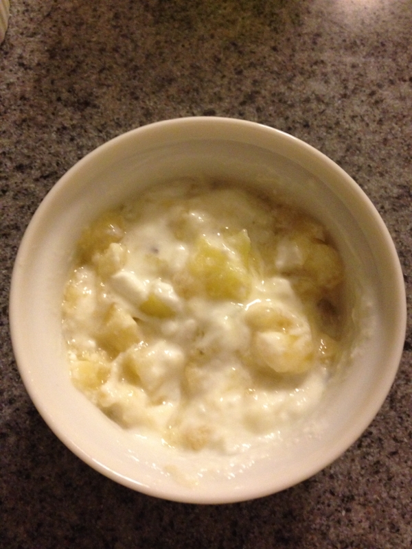 離乳食 バナナキウイヨーグルト レシピ 作り方 By ミドリ星人 楽天レシピ