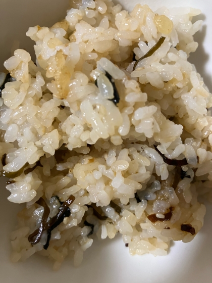 悪魔のおにぎり☆塩昆布入り