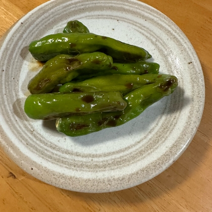 ★ししとうのごま油炒め☆