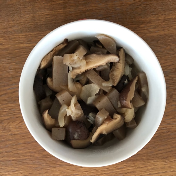 減塩だしたっぷり こんにゃくの煮物 レシピ 作り方 By かず 楽天レシピ