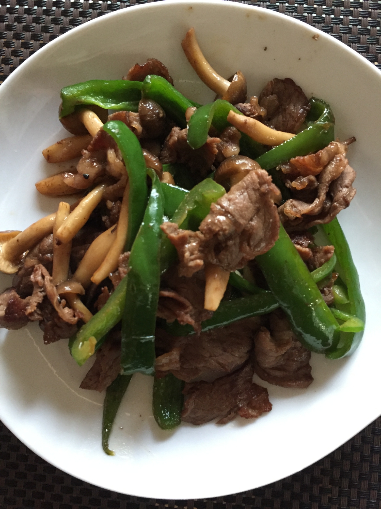 チンジャオロース風炒め