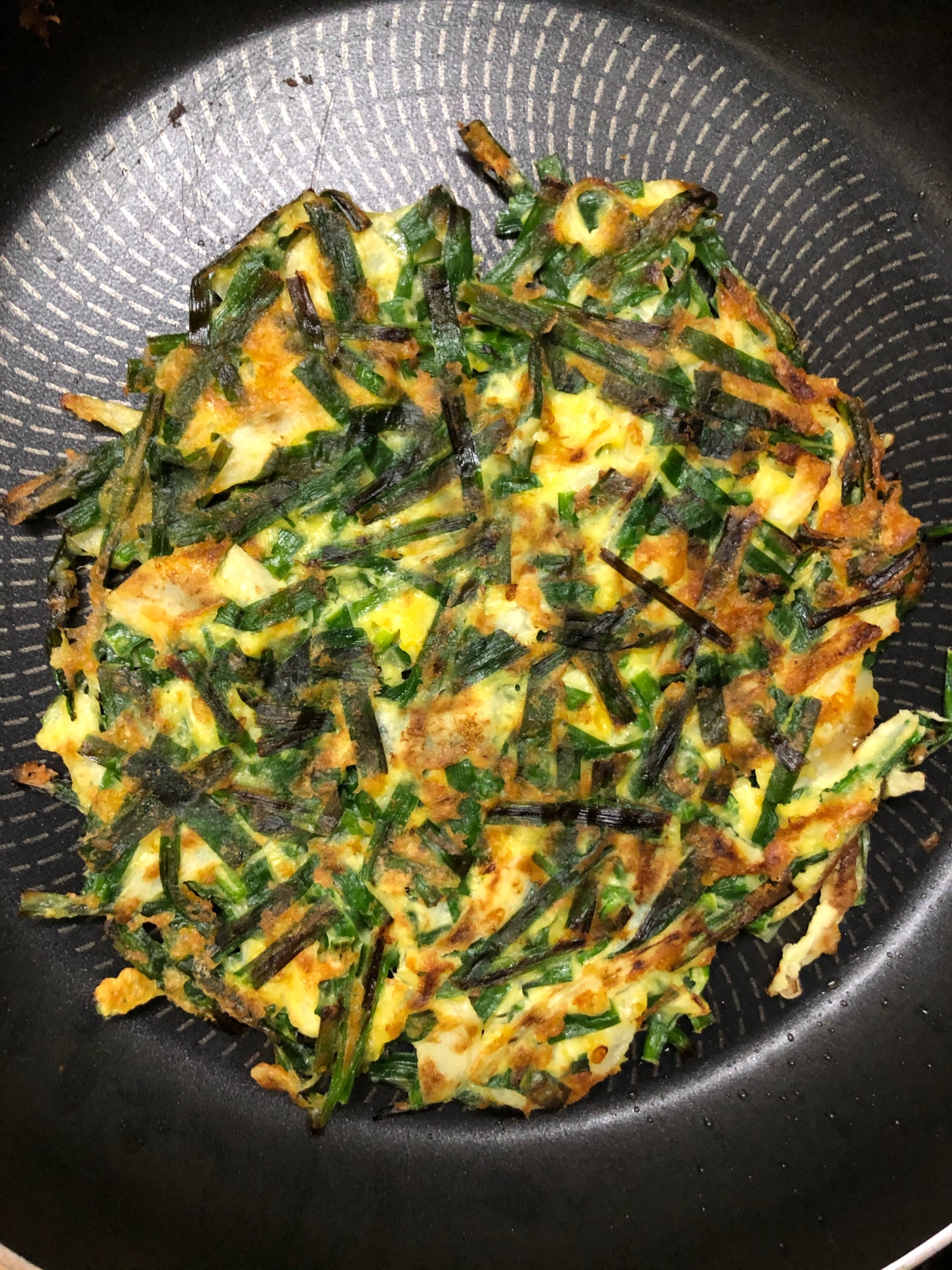 米粉でチヂミ