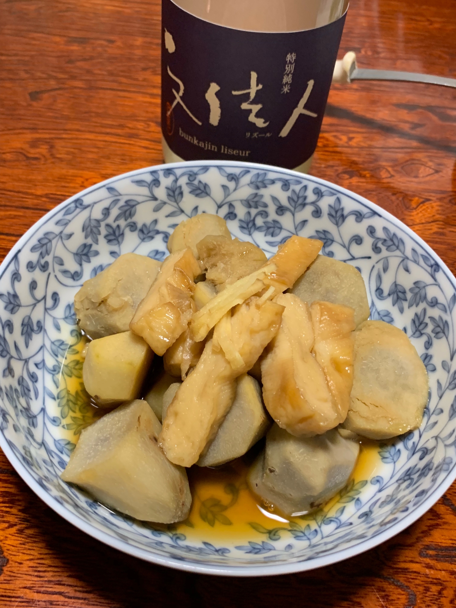 笹かまと里芋の煮物
