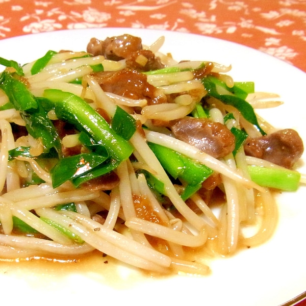 砂肝ともやしとニラの炒め物 レシピ 作り方 By メリッコ 楽天レシピ 砂肝ともやしとニラの炒め物 レシピ 作り方 By メリッコ 楽天レシピ