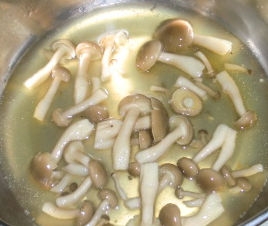 和風きのこ汁　スープジャー利用de熱々ランチ