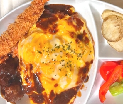 ♦具沢山なオムライス♦