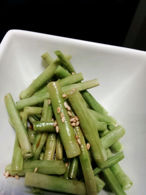 レンジ2分の ささげのおひたし レシピ 作り方 By Ruyco 楽天レシピ レンジ2分の ささげのおひたし レシピ 作り方 By Ruyco 楽天レシピ