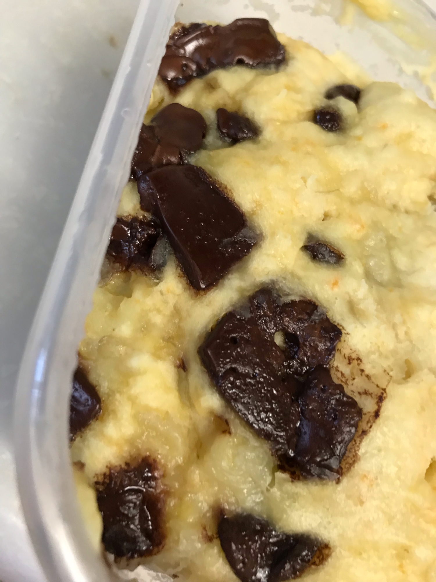 電子レンジでバナナと板チョコと人参の蒸しパン レシピ 作り方 By Rママ 楽天レシピ