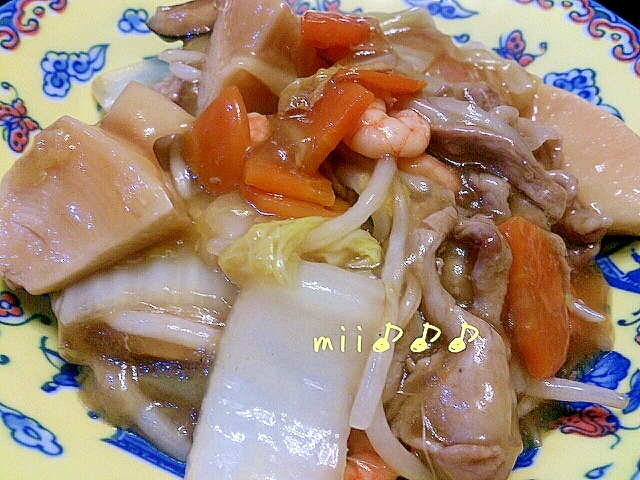 八宝菜✿ご飯にのせて中華飯にしても♪