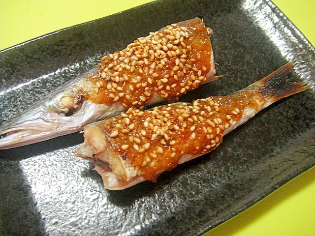 かますのもろみ味噌焼き レシピ 作り方 By Mint74 楽天レシピ かますのもろみ味噌焼き レシピ 作り方 By Mint74 楽天レシピ