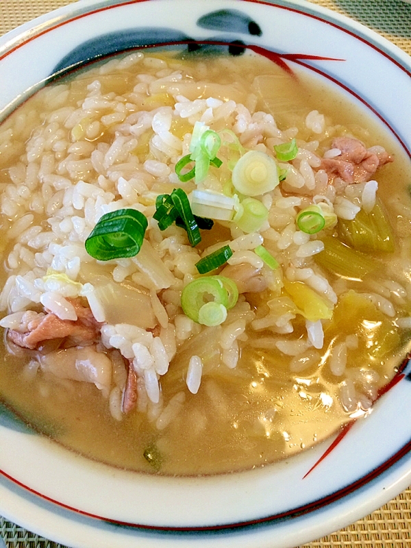 ウェイパーで簡単に 豚肉の中華風雑炊 レシピ 作り方 By きのこのみみ 楽天レシピ ウェイパーで簡単に 豚肉の中華風雑炊 レシピ 作り方 By きのこのみみ 楽天レシピ