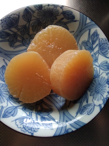 冷凍大根の煮物