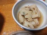 【おかず】筍と厚揚げの土佐煮