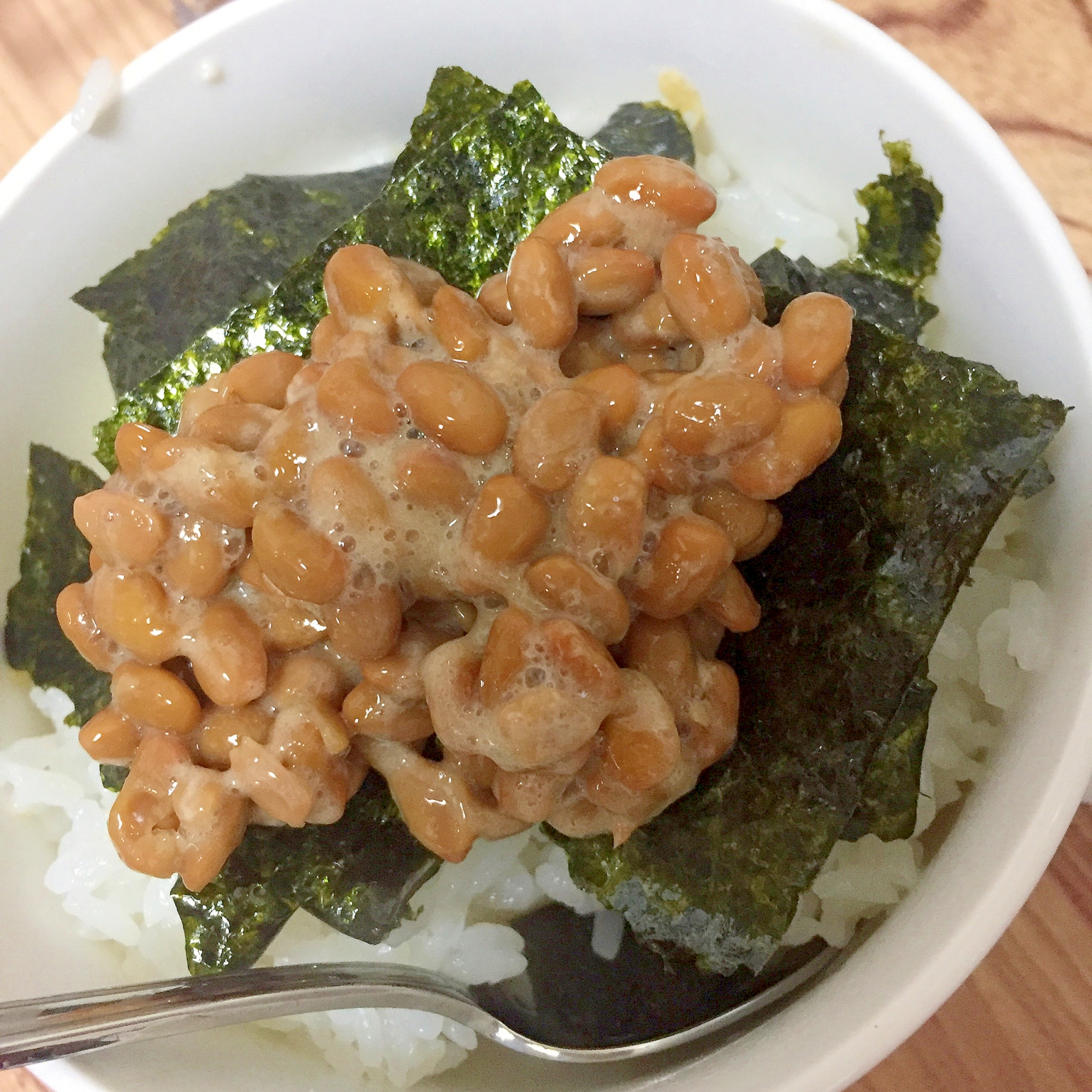 海苔納豆ごはん☆彡