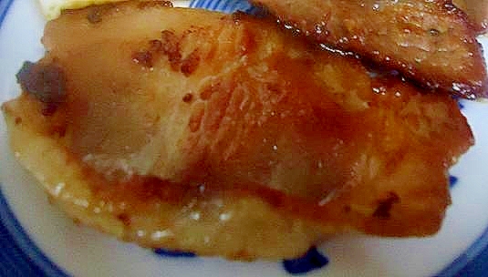 豚の生姜焼き柚子風味