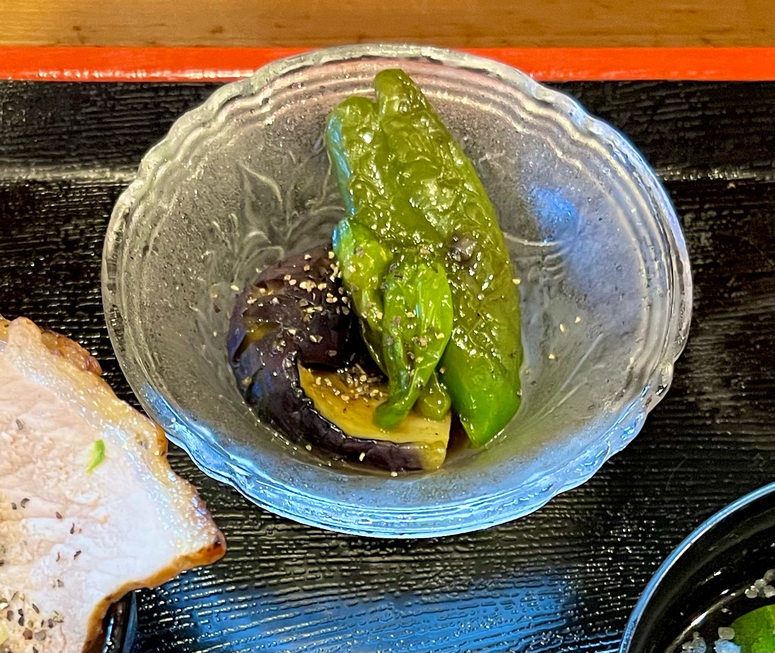 夏野菜の揚げ浸し