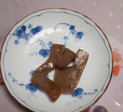 コンニャクの煮物
