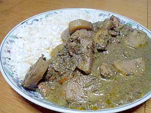 炊飯器で作る減塩チキンカレー