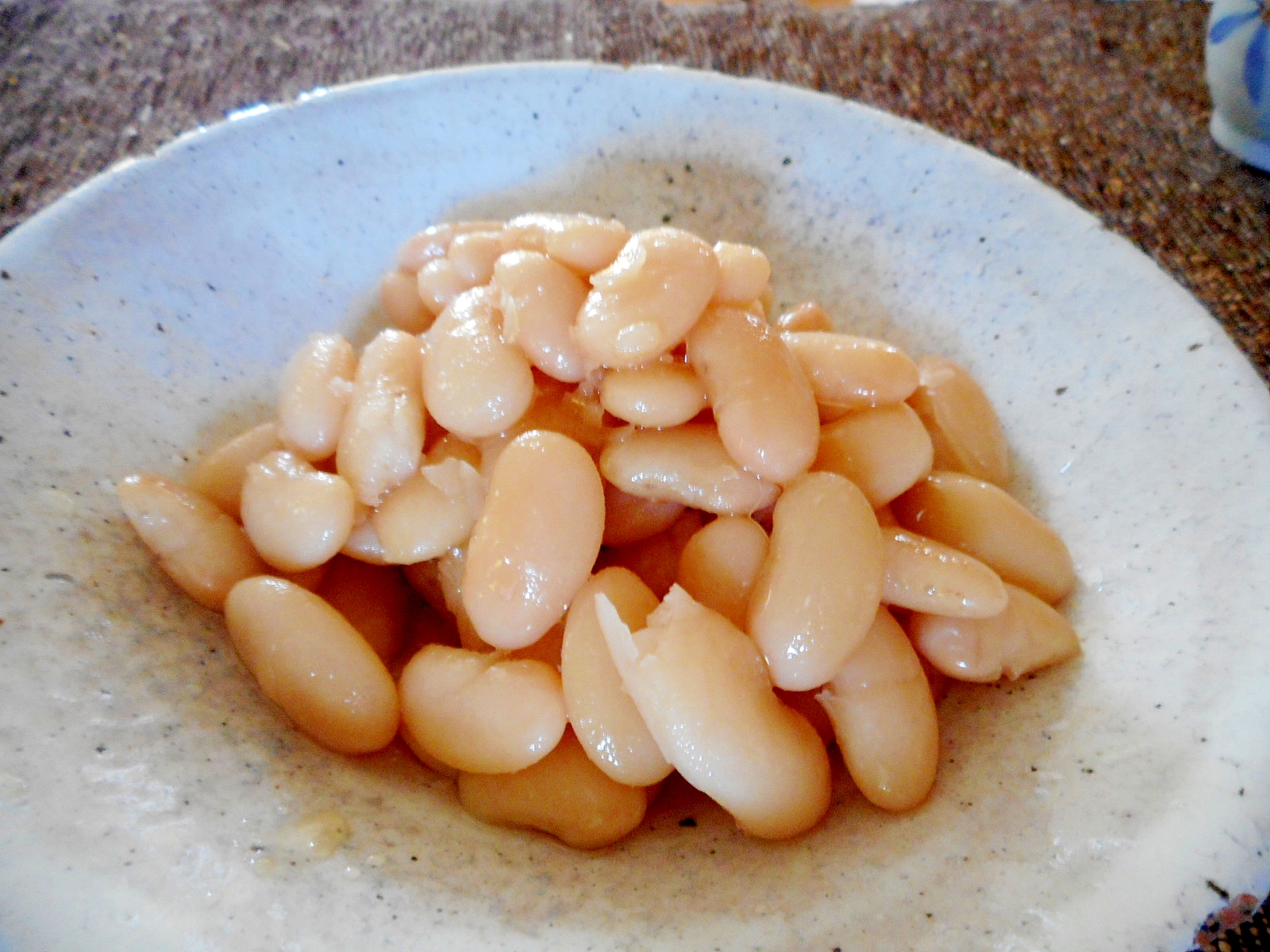 白花豆のオリゴ糖シロップ煮