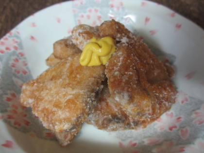 お弁当、おつまみに！カツオの中華風味の竜田揚げ♪