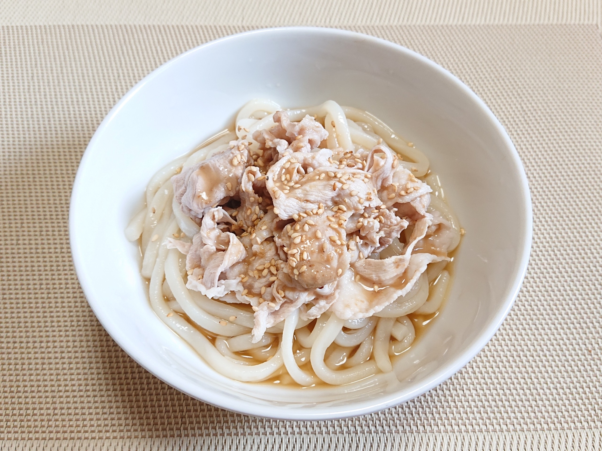 冷やし豚しゃぶうどん