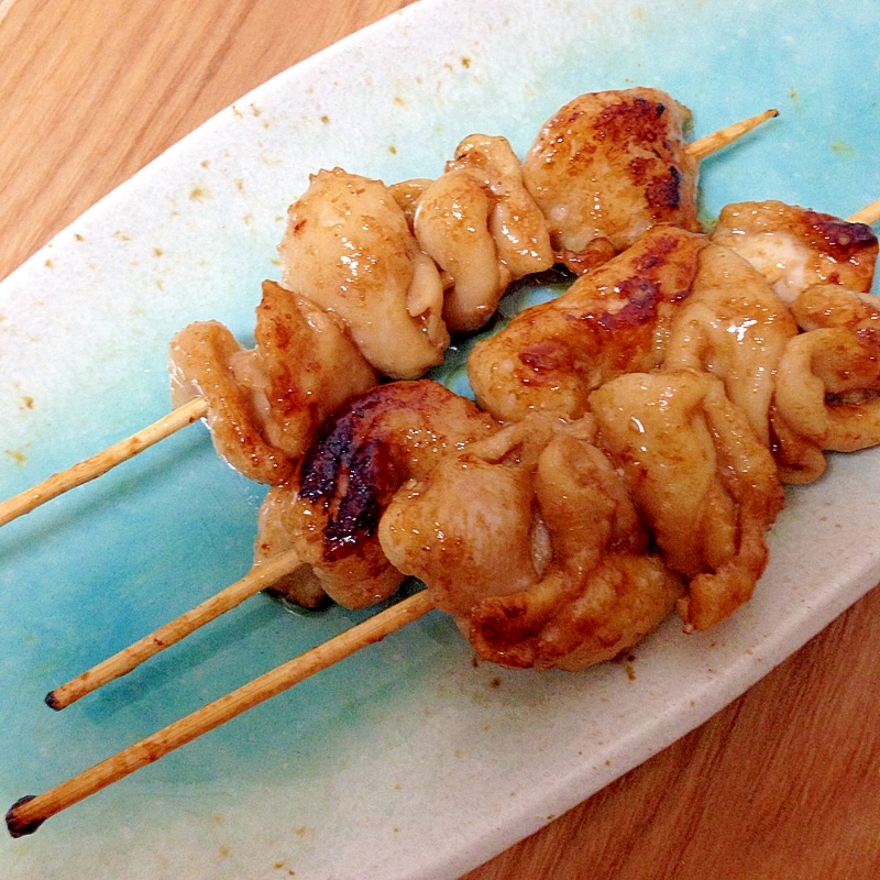 焼きとり！鶏皮♪