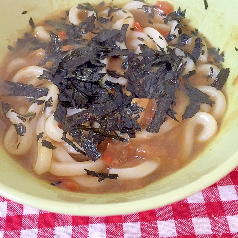 カレーリメイク！カレーうどん☆