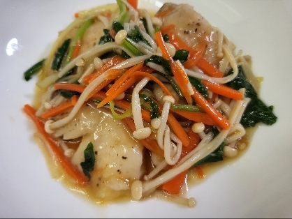 めんつゆとみりんで割烹の味★鱈の彩り野菜あん