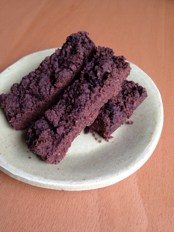 イチジクニュートンのクランブルバーのレシピ