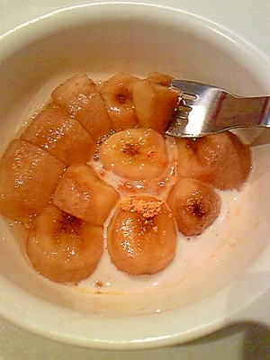 子供の朝食 黒蜜黄な粉バナナ牛乳 レシピ 作り方 By Mina 914 楽天レシピ