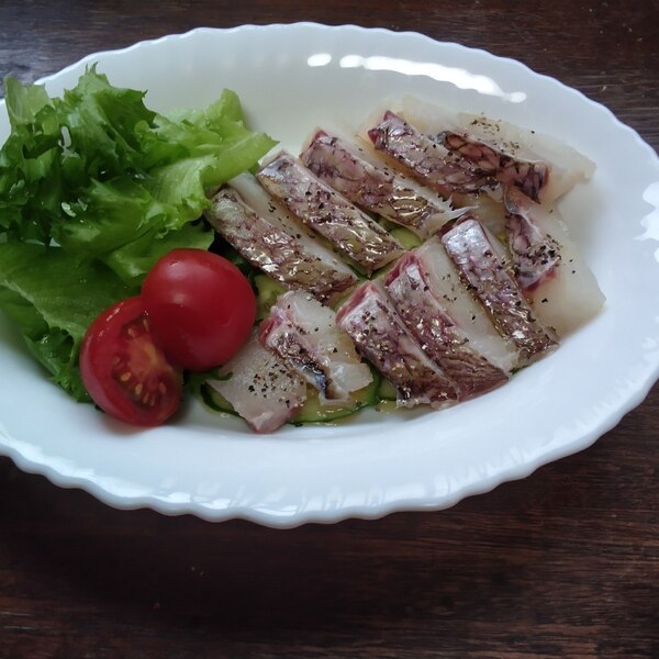 五島列島の天然物の真鯛で洋風お刺身 レシピ 作り方 By にんにくと唐辛子が特に好き 楽天レシピ 五島列島の天然物の真鯛で洋風お刺身 レシピ 作り方 By にんにくと唐辛子が特に好き 楽天レシピ