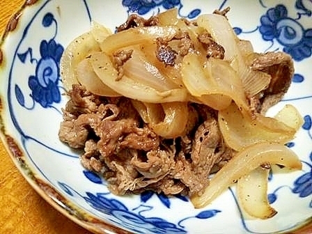 牛肉シンプル炒め