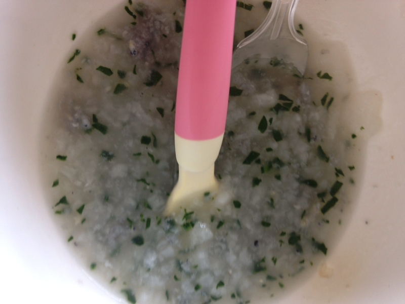しらすと小松菜の7倍がゆ 離乳食中期 レシピ 作り方 By ゆいか0216 楽天レシピ しらすと小松菜の7倍がゆ 離乳食中期 レシピ 作り方 By ゆいか0216 楽天レシピ