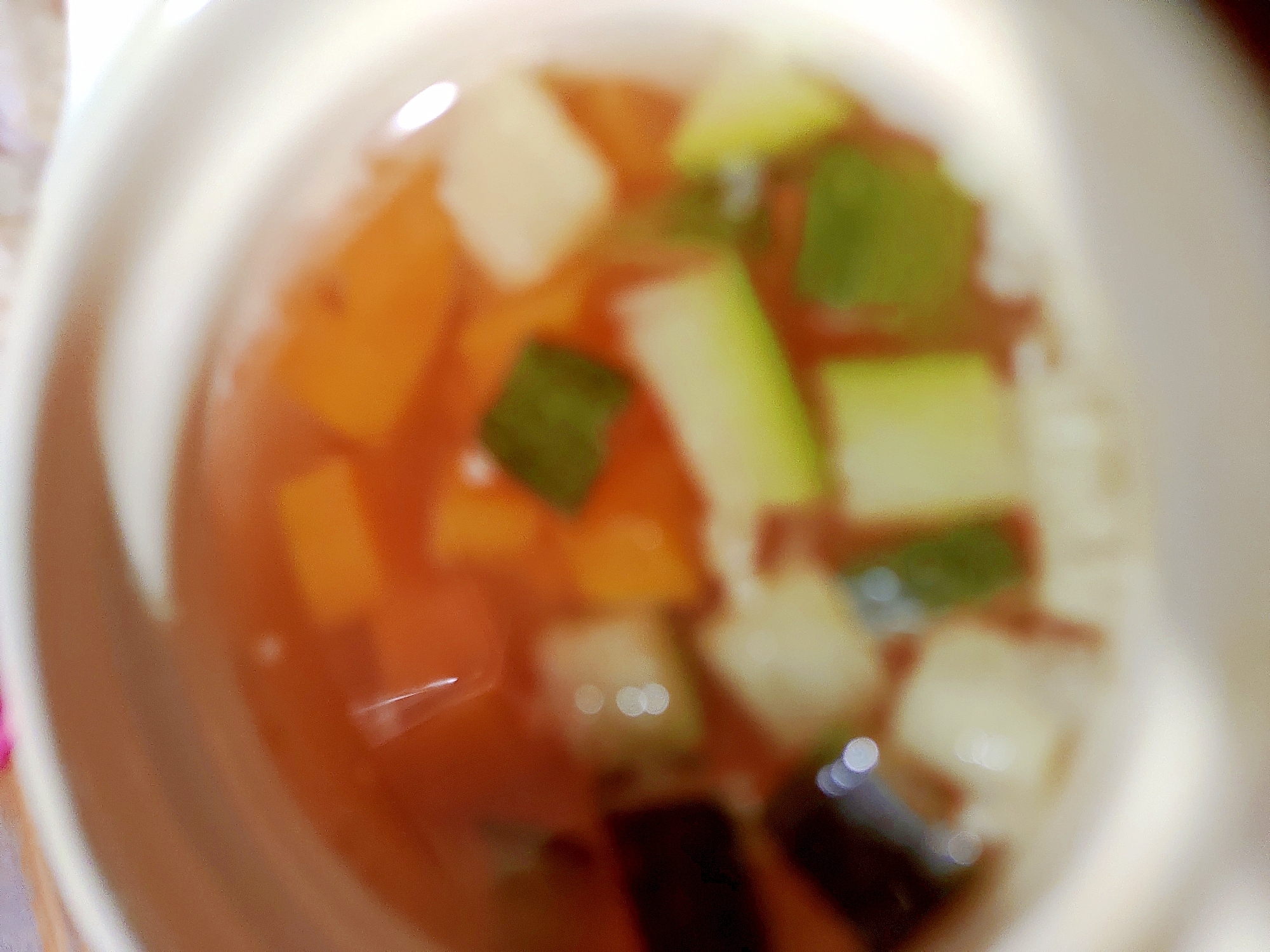 離乳食　野菜スープ