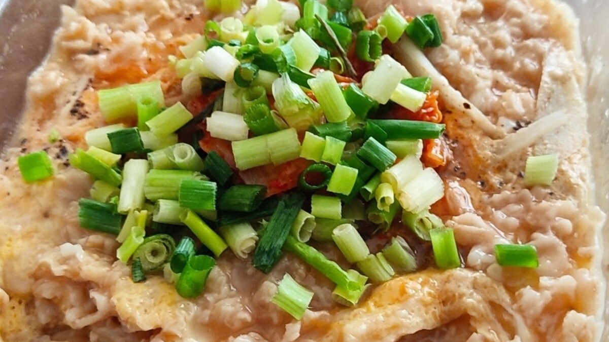 レンジで簡単 オートミールキムチ雑炊 レシピ 作り方 By 箱庭諸島 楽天レシピ レンジで簡単 オートミールキムチ雑炊 レシピ 作り方 By 箱庭諸島 楽天レシピ