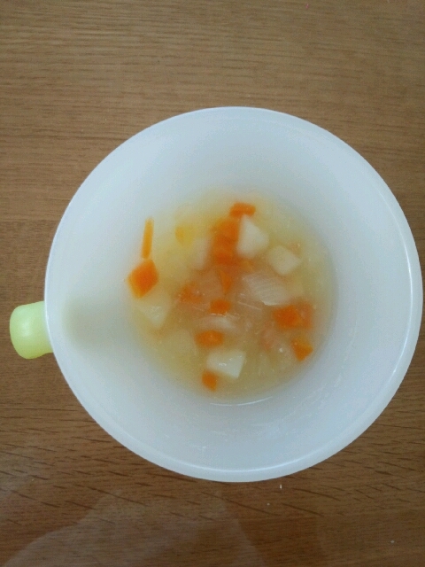 離乳食 後期 じゃがいも入り味噌汁 レシピ 作り方 By Koko0730 楽天レシピ 離乳食 後期 じゃがいも入り味噌汁 レシピ 作り方 By Koko0730 楽天レシピ