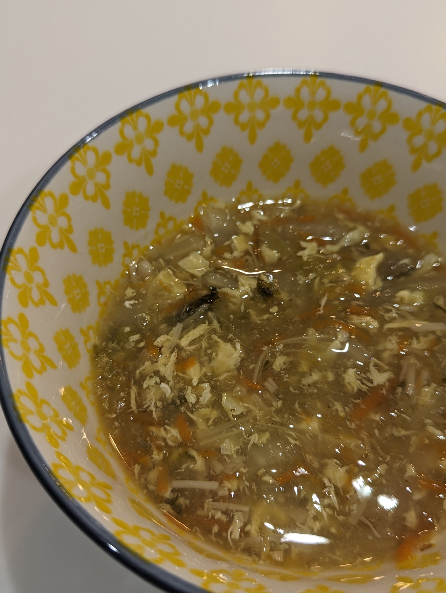 ゼロ活力なべで野菜たっぷり中華スープ