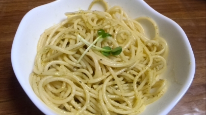 バジルペーストでお手軽パスタ！